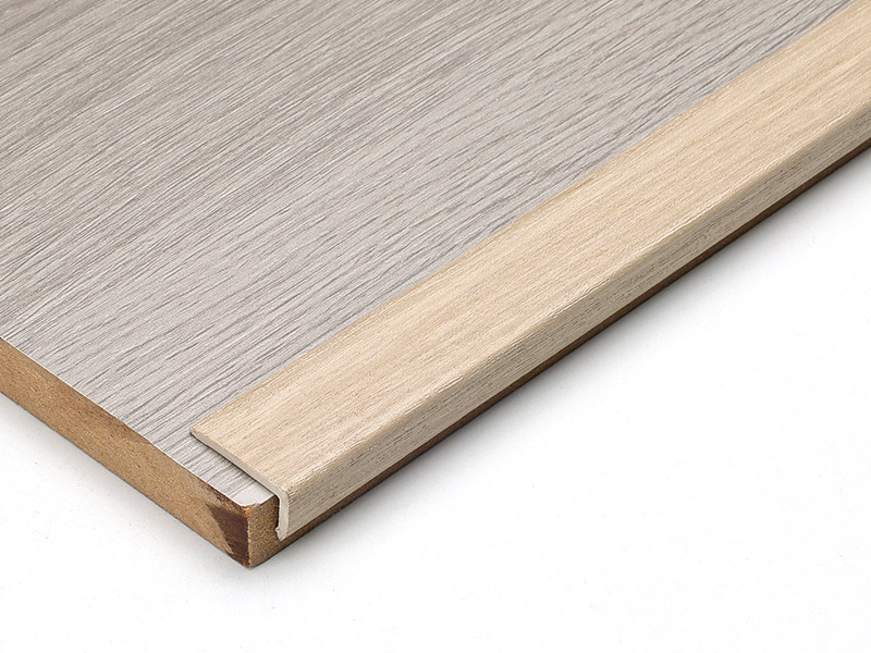 Jalur Tepi Lantai Laminat PVC 20*10mm berbentuk L