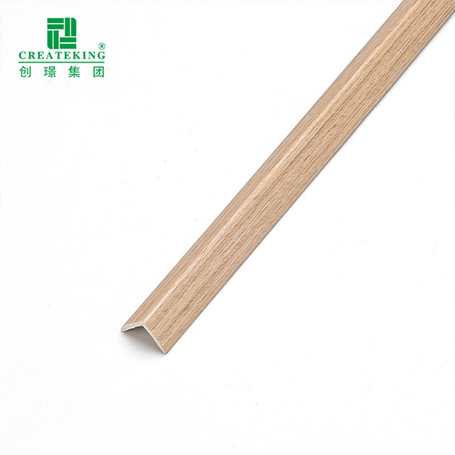 Jalur Tepi Lantai PVC 13*13mm berbentuk L