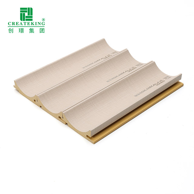 Panel Dinding Bergalur PVC Arka Dalaman 51.7*15mm