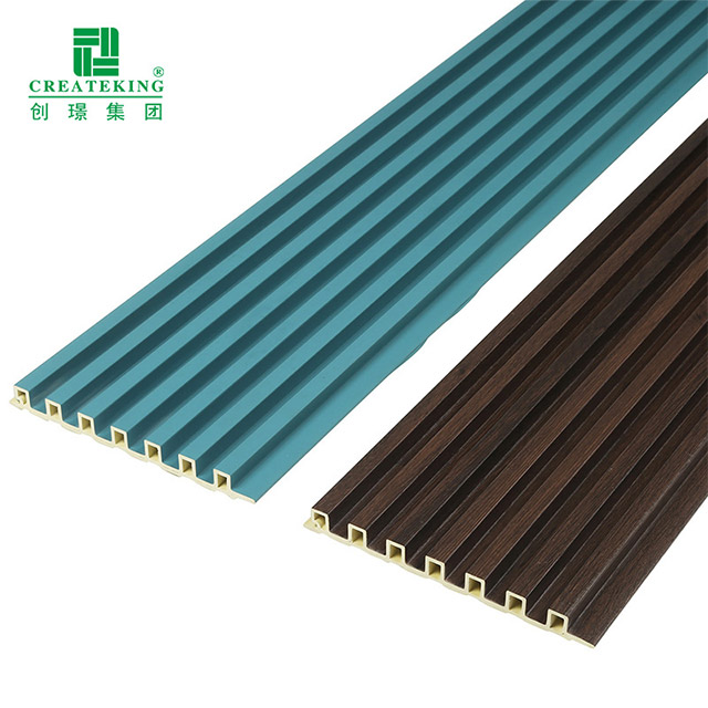 Panel Dinding Bergalur Dalaman WPC 148*14mm