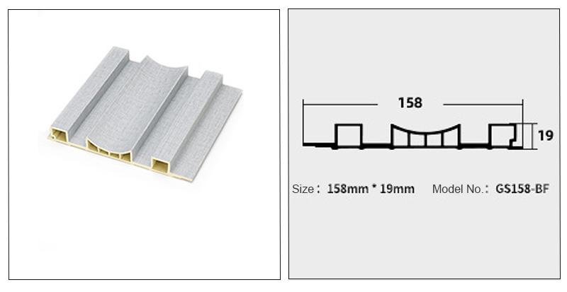 Panel Bergalur PVC 158*19mm