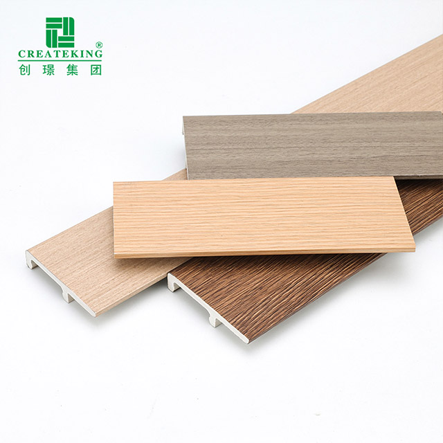 Papan Skirting Klip pada PVC 60*12mm