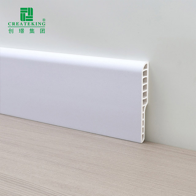 Papan Skirting Bulat Pensil PVC 95*15mm