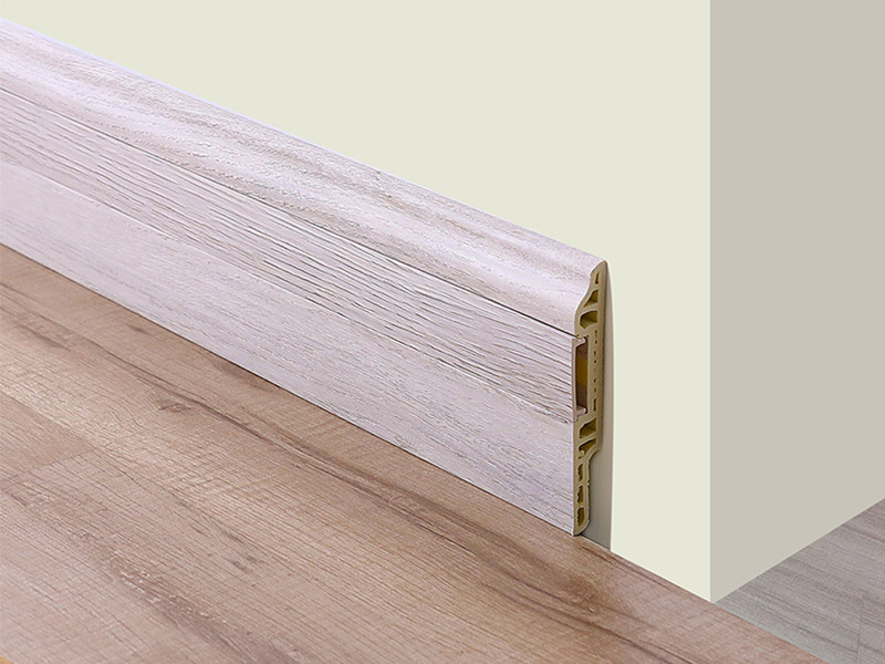 Papan Skirting Kuku Tersembunyi PVC 100*14mm