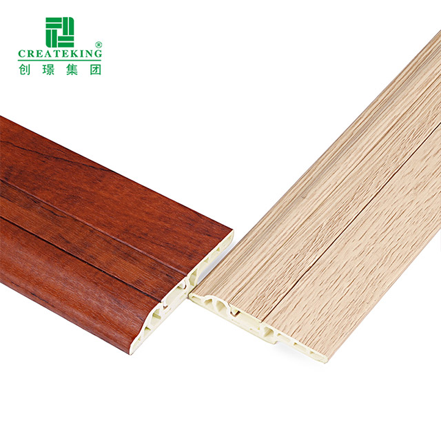 Garis Skirting Kuku Tersembunyi PVC 80*14mm