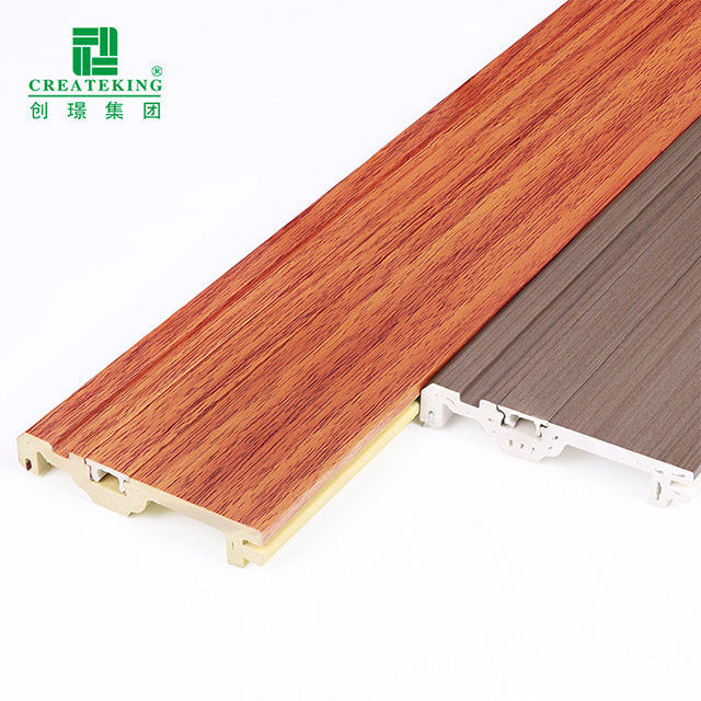Profil Skirting Kuku Tersembunyi WPC 75*13.5mm