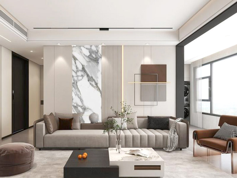 Lembaran marmar bersalut UV