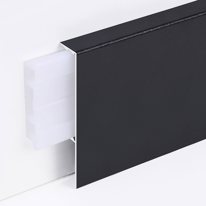 60*11mm Aluminium Aloi Baseboard