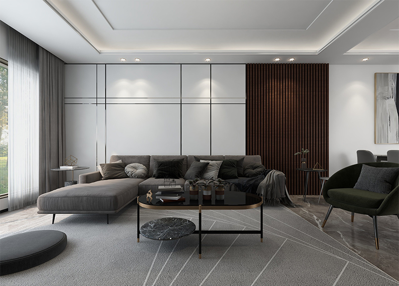 Panel dinding wpc 3d