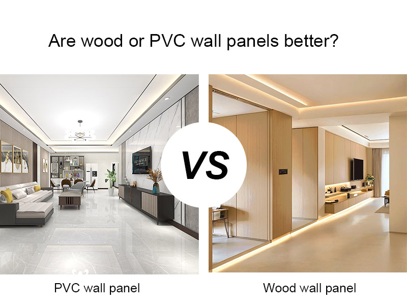 Adakah panel dinding kayu atau PVC lebih baik?