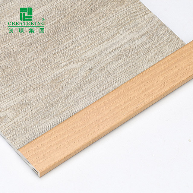 Jalur Tepi Lantai SPC berbentuk L 24*4mm