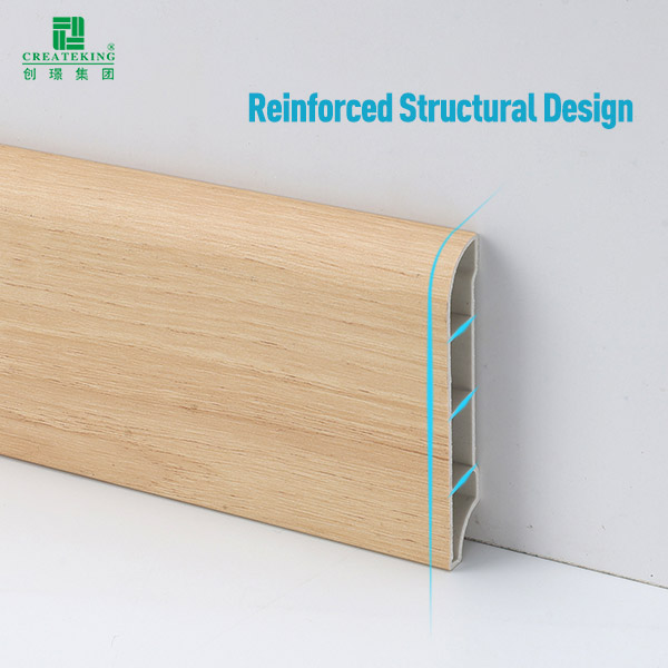 SPC Dinding Skirting 60*12mm