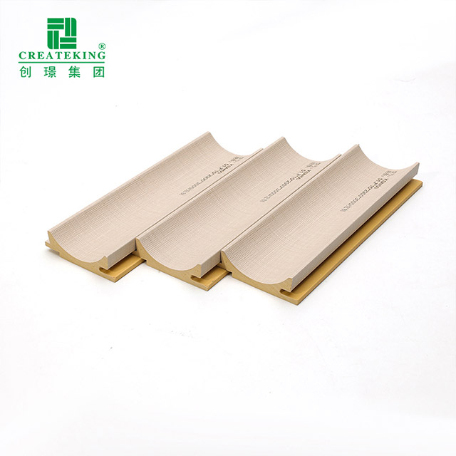 Panel Dinding Bergalur PVC Arka Dalaman 51.7*15mm