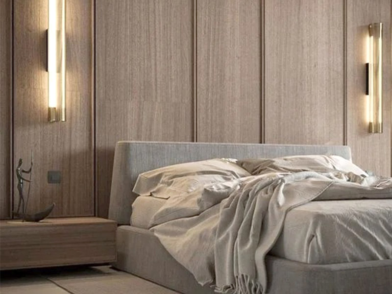 Bagaimana Anda Menutup Dinding Di Belakang Katil?