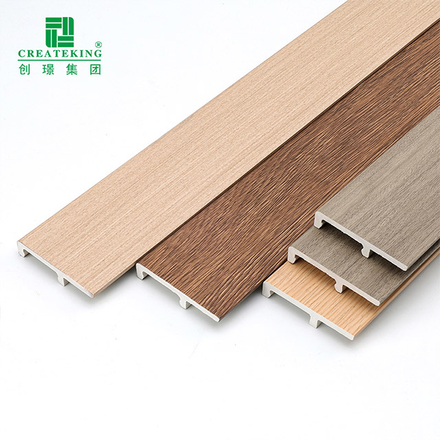 Papan Skirting Klip pada PVC 60*12mm