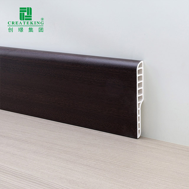 Papan Skirting Bulat Pensil PVC 95*15mm