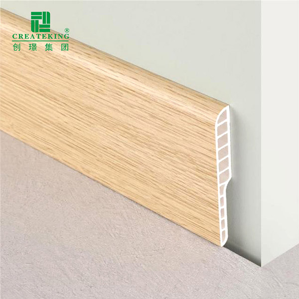Papan Skirting Bulat Pensil PVC 95*12mm