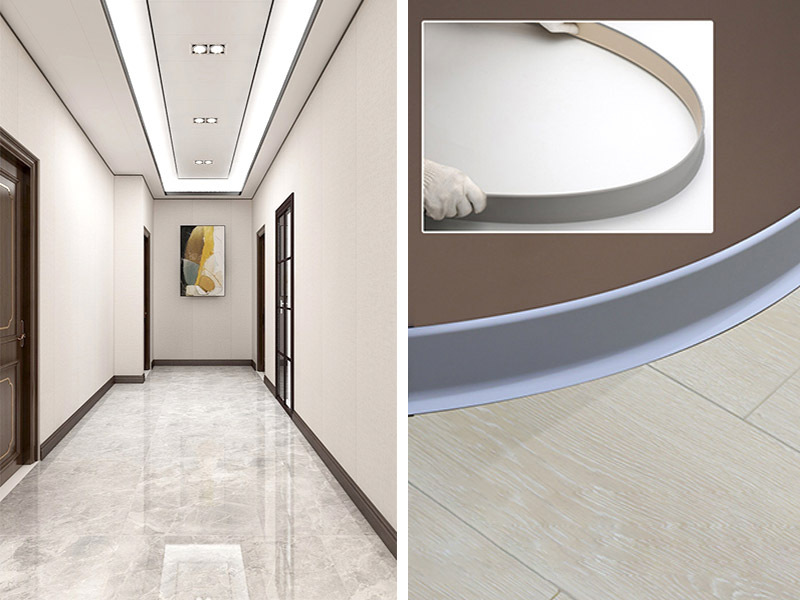 Apakah Perbezaan antara Skirting PVC Tegar Dan Skirting PVC Fleksibel?