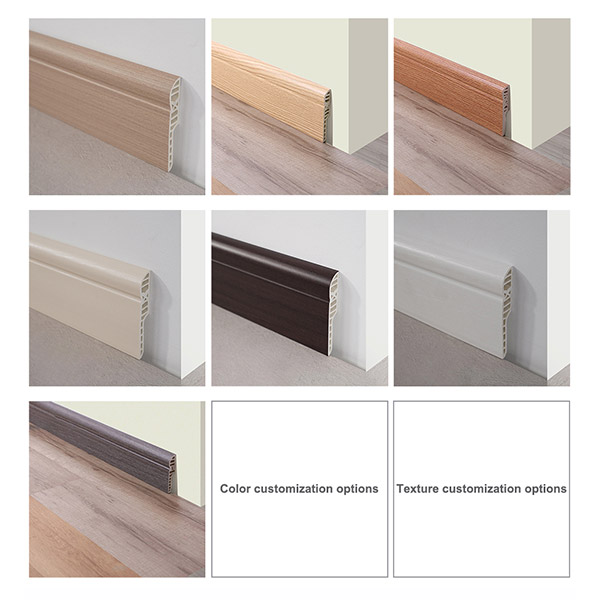 Papan Skirting Pensil PVC 90*17mm