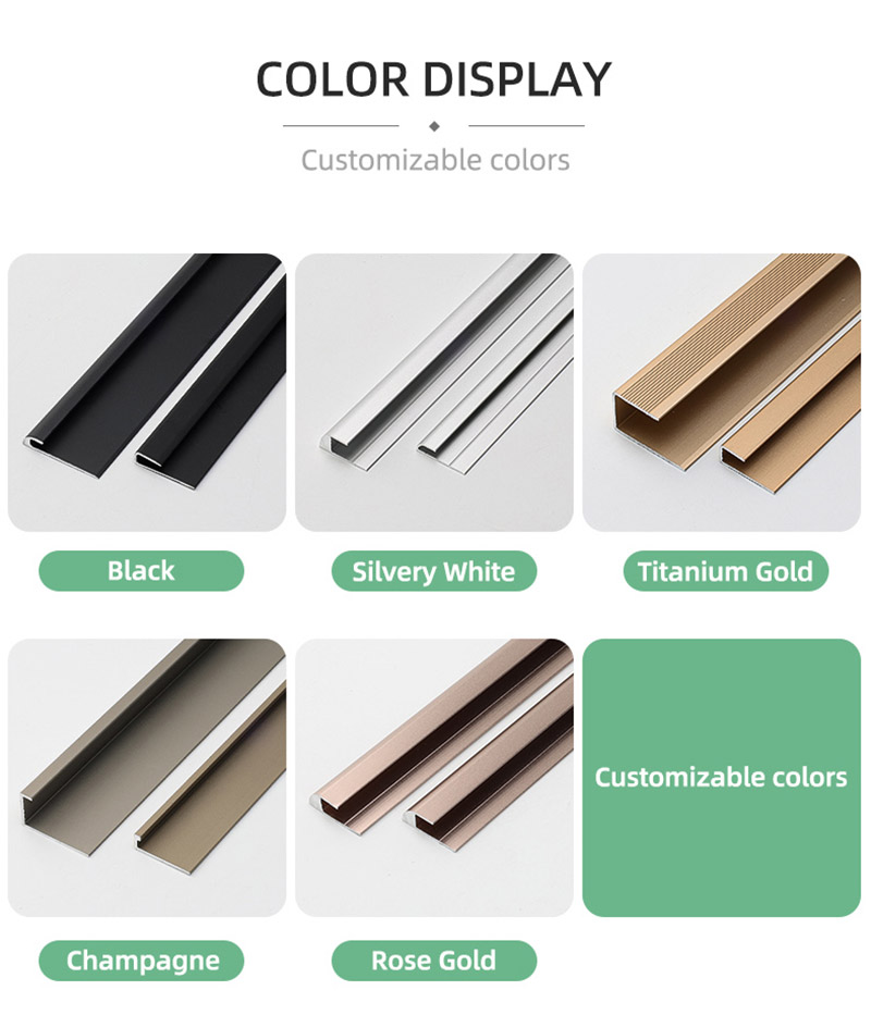 Kemasan Tepi Lantai C-Channel