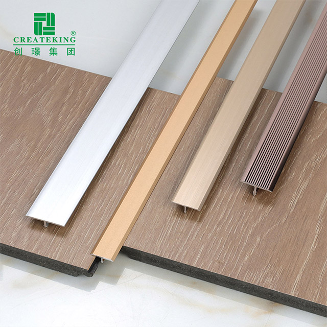 Jalur Peralihan Lantai Aluminium 15x5.4mm berbentuk T