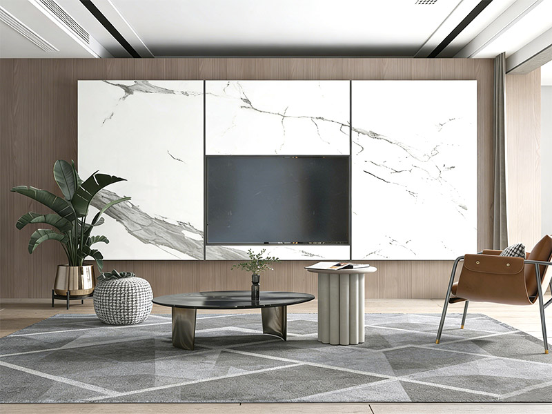 aplikasi panel dinding kristal karbon