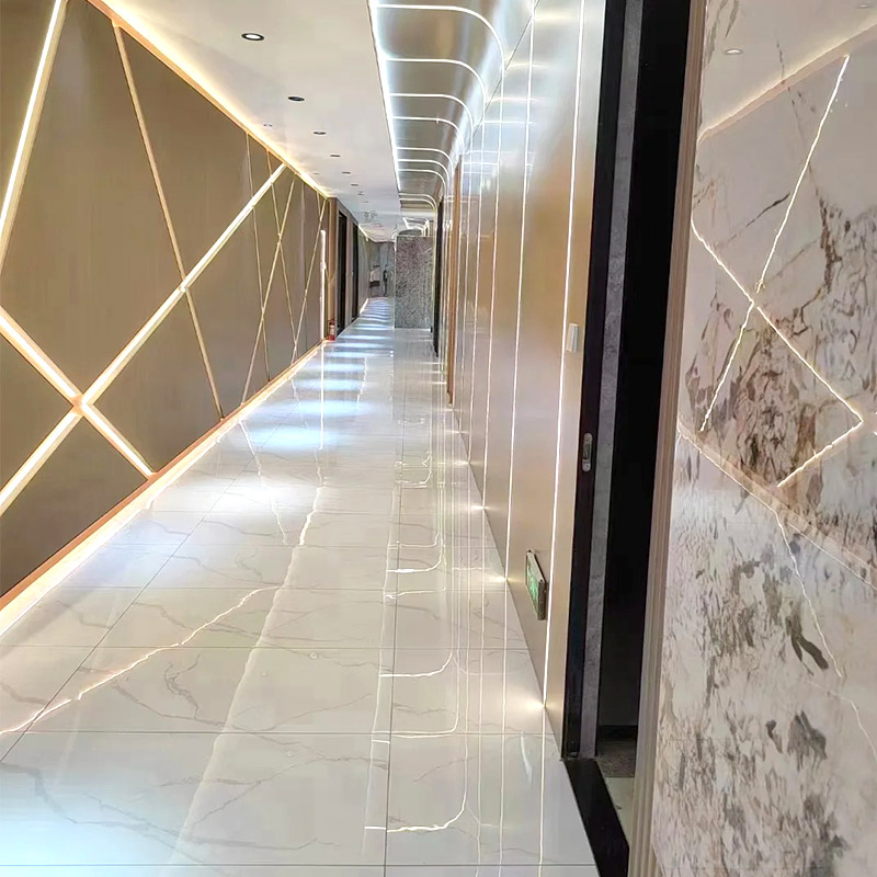 Panel Dinding WPC untuk Dinding Koridor Dalaman