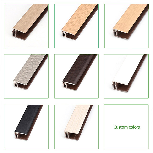 Jalur Tepi Lantai PVC 30*10.5mm berbentuk F