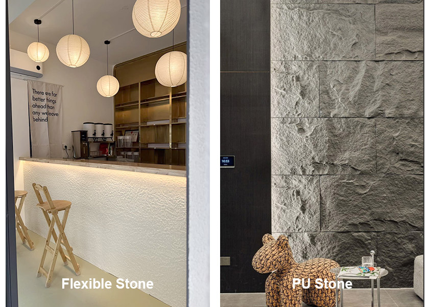 Apakah Perbezaan antara Batu Fleksibel Dan Batu PU?