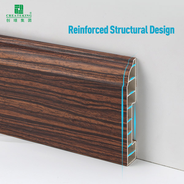 Jalur Skirting SPC 80*14mm