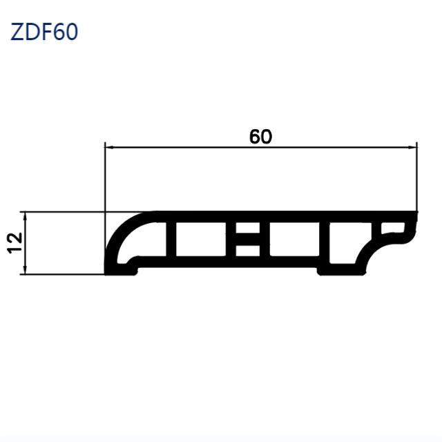 Papan tiang PVC ZDF60