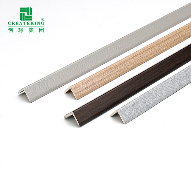 Jalur Tepi Lantai PVC 13*13mm berbentuk L