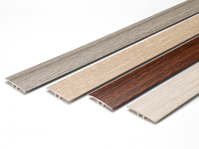 Jalur Ambang Pintu Kesan Kayu SPC 42*6.6mm