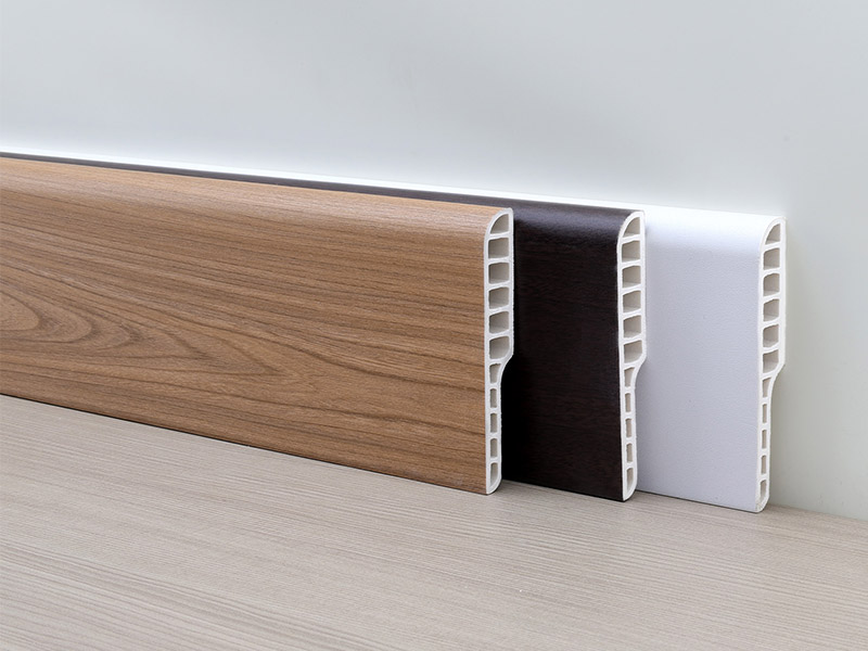 Papan Skirting Bulat Pensil PVC 95*15mm