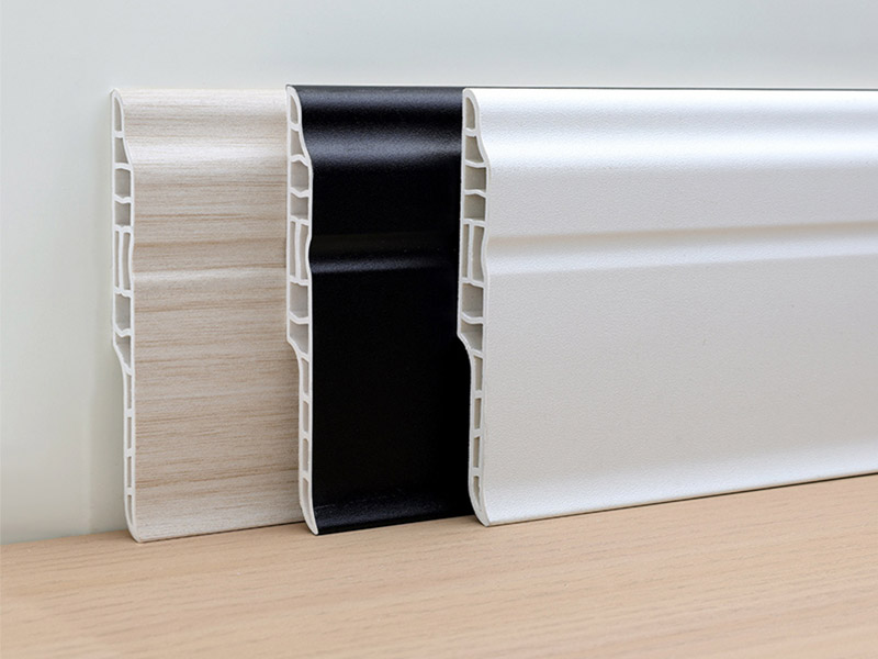 95*15.5mm PVC Lambs Lidah Skirting Papan