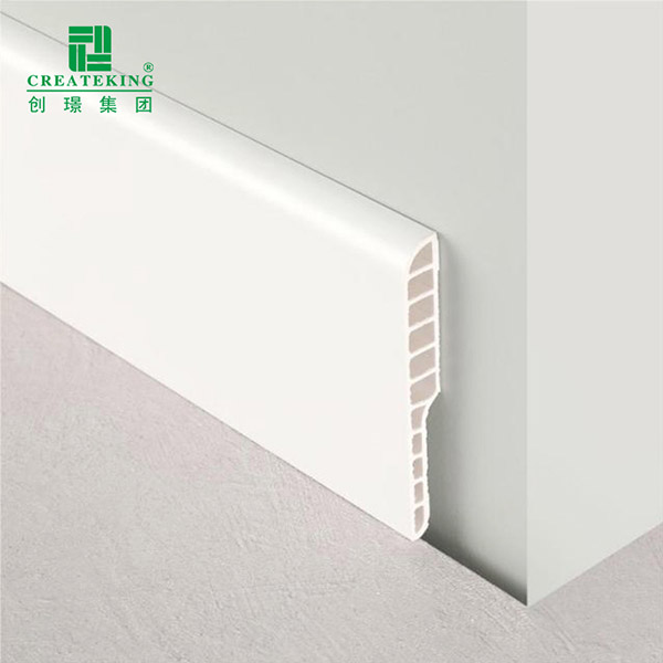 Papan Skirting Bulat Pensil PVC 95*12mm