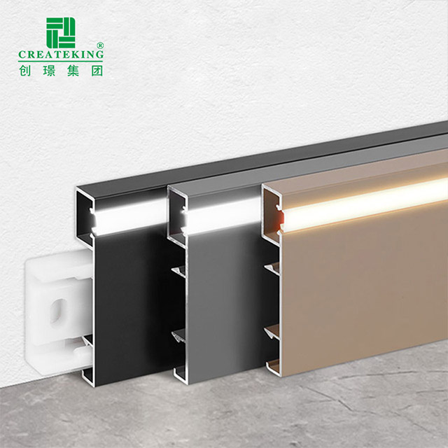 Skirting Ringan Aluminium