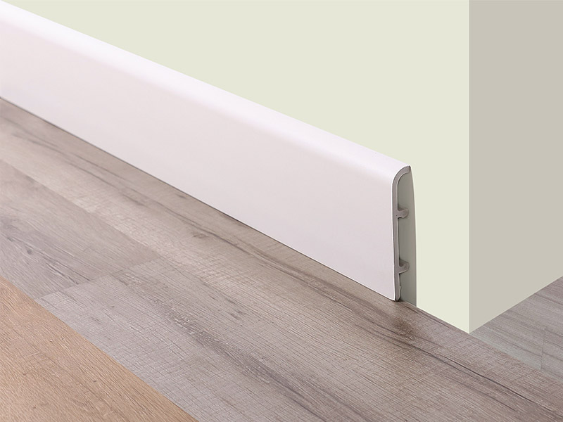 Papan Skirting Klip pada PVC 100*16mm