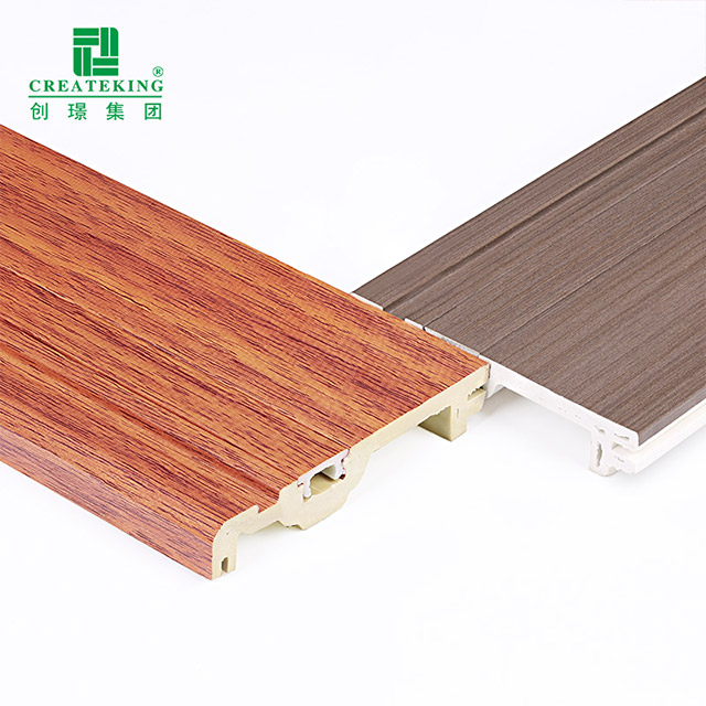 Profil Skirting Kuku Tersembunyi WPC 75*13.5mm