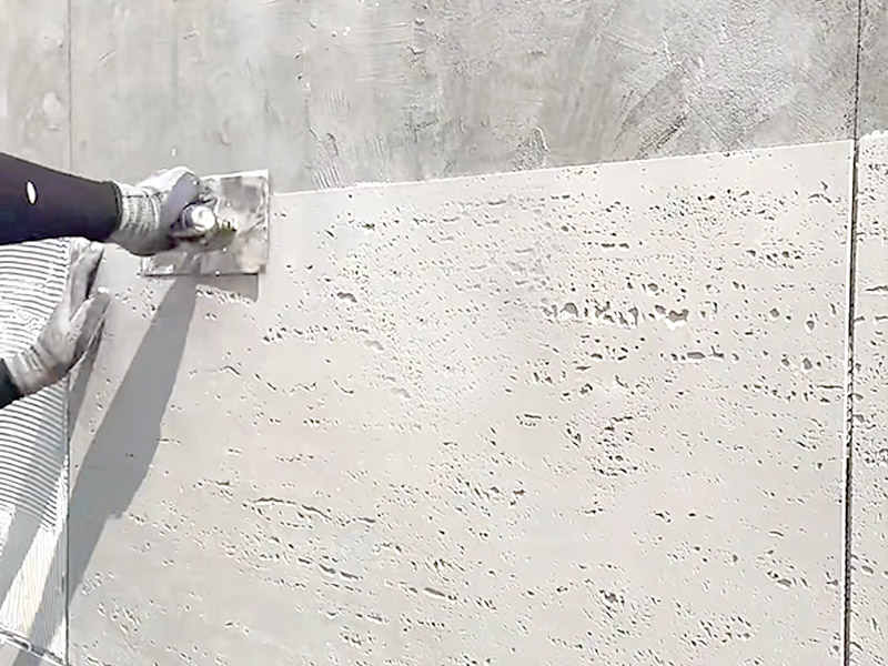 Pasang Dan Selenggara Panel Dinding Batu Lembut