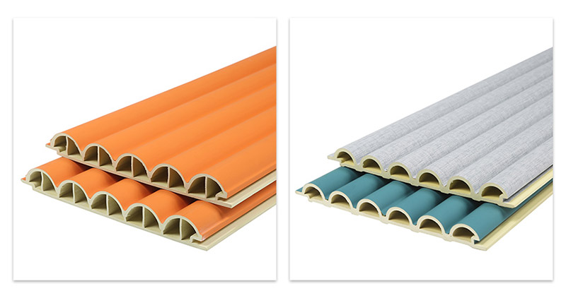 Panel Dinding Berongga Separuh Bulatan