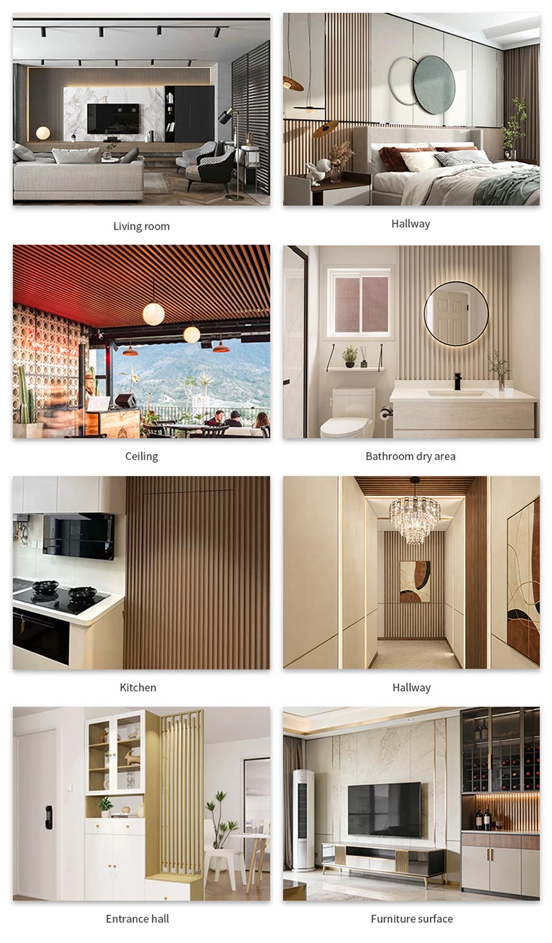 Penggunaan panel dinding WPC