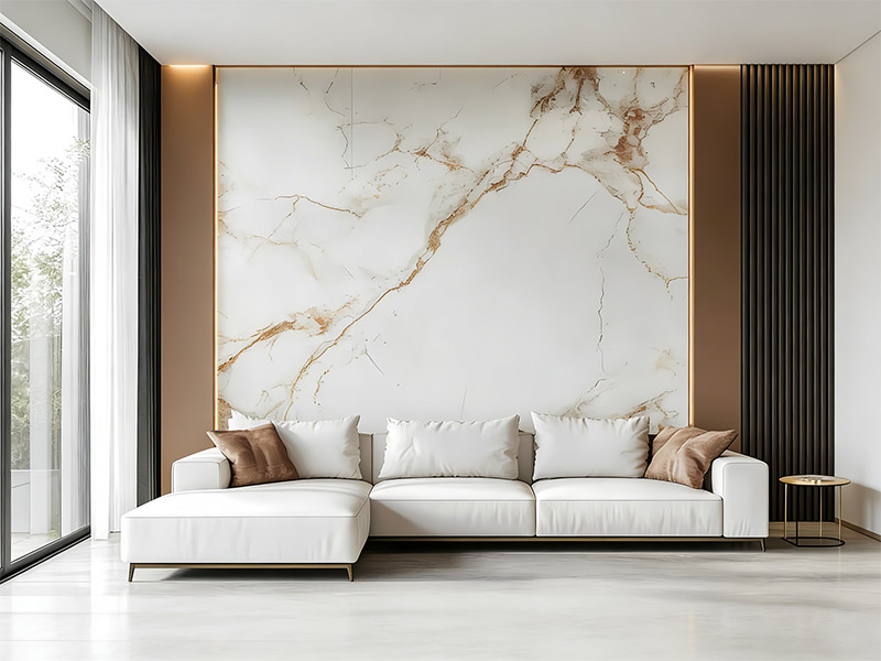 panel dinding kristal karbon