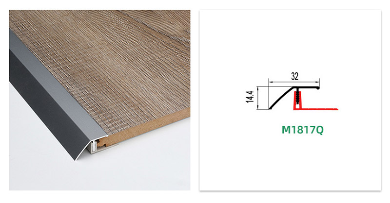 Pengurangan Ambang Lantai Aluminium