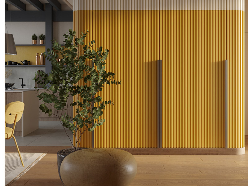 Penyelenggaraan dan pembersihan panel dinding WPC