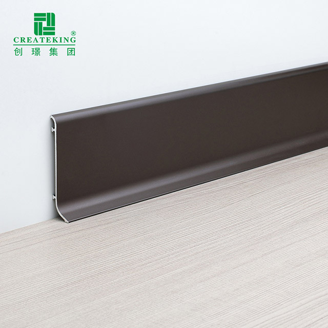 Papan Skirting Aloi Aluminium 60mm