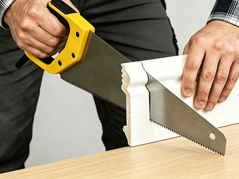 Bagaimana Untuk Memotong Papan Skirting Polistirena?
