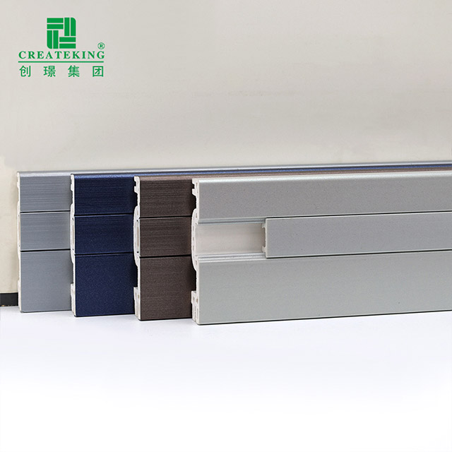 Papan Skirting Kuku Tersembunyi WPC 50*12mm