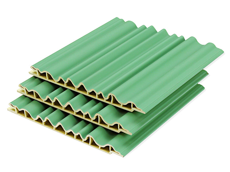 Panel Dinding WPC Bentuk Gelombang Arka Dalam 158*12mm